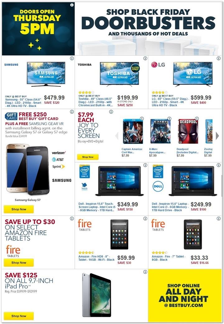 Best Buy Black Friday 2016 Ad