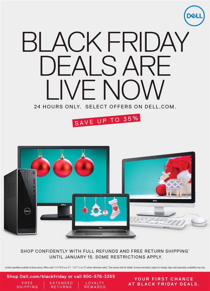 Dell Home Black Friday 2016 Ad