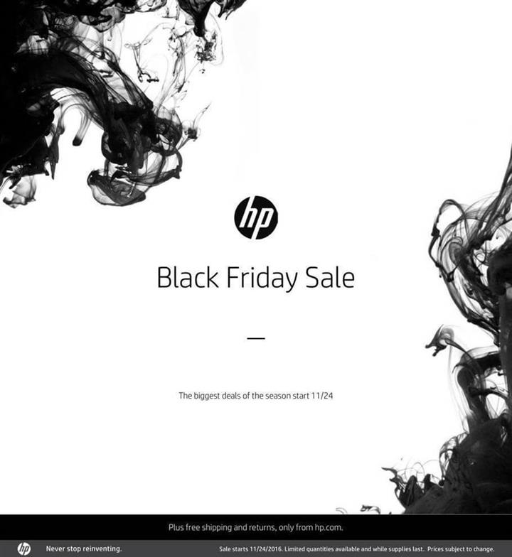 HP Home Black Friday 2016 Ad