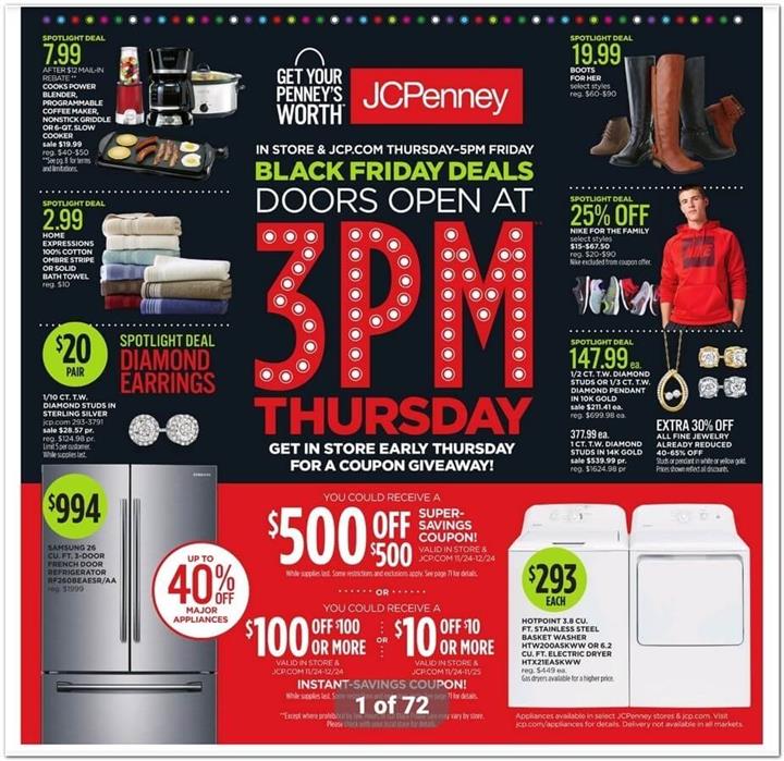 JCPenney Black Friday 2016 Ad