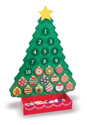 Melissa & Doug Countdown to Christmas Wooden Advent Calendar $15.99!