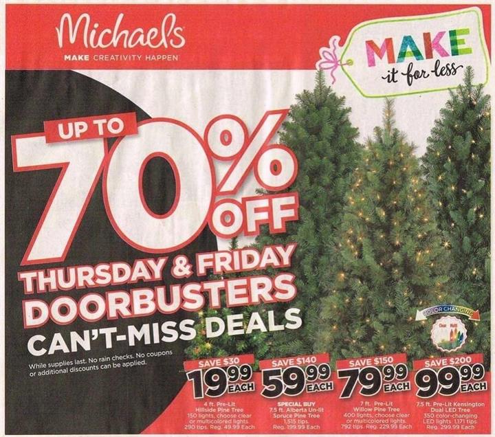 Michaels Black Friday 2016 Ad