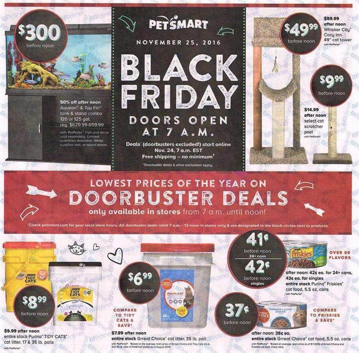PetSmart Black Friday 2016 Ad