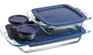 Pyrex Easy Grab 8-Piece Glass Bakeware and Food Storage Set Just $12.79!
