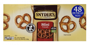 Snyder’s of Hanover Mini Pretzels 48-count Just $7.59!