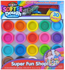 Cra-Z-Art Super Rainbow Softee Dough 30-Pack Set Just $9.97!