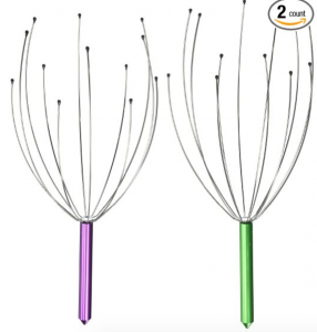 Hand Held Scalp Head Massager 2-Pack Just $1.99 Shipped! Perfect Stocking Stuffer or White Elephant Gift!