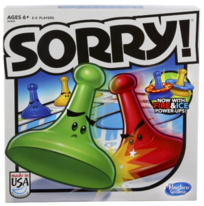 Hasbro Sorry 2013 Edition Game Just $6.99 As Add-On Item!