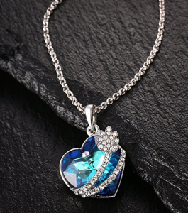 Caperci Swarovski Elements Crystal Heart Pendant Just $16.99!