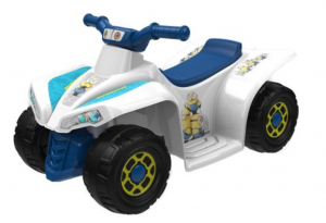 Minions 6-Volt Little Quad Electric Battery-Powered Ride-On Just $39.00!