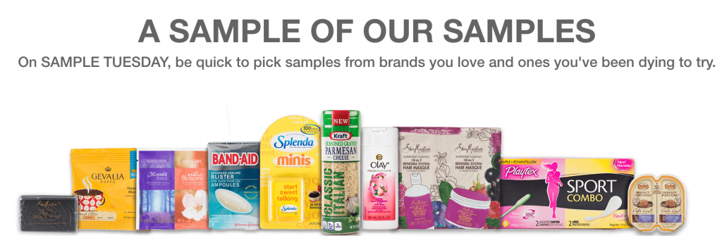 It’s Sample Tuesday! PINCHme Members Get New Samples Now!