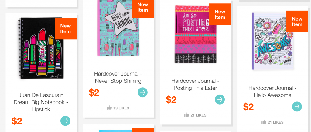 Novelty Stationary Products As Low As $1.00 On Hollar! Perfect Stocking Stuffer Or Friend Gifts!