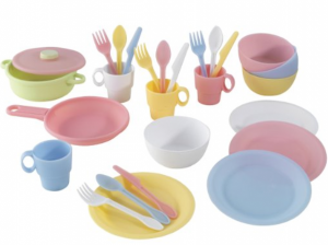 KidKraft 27-Piece Cookware Set Just $11.35! Perfect For Play Kitchens!