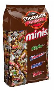 Mars Chocolate Favorites Minis 4lb Bag 240 Pieces Just $12.79!