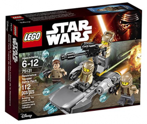 Amazon Prime Members: LEGO Star Wars Resistance Trooper Battle Pack Just $8.31!