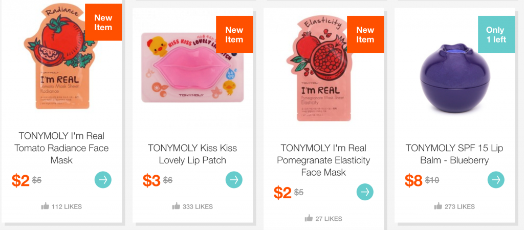Tony Moly Best Selling K-Beauty Products As Low As $2.00 On Hollar!