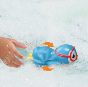 Prime Members: Munchkin Wind Up Swimming Penguin Bath Toy Just $3.27! Fun Stocking Stuffer For Toddlers!