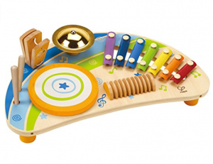 Hape Early Melodies – Mighty Mini Band Wooden Percussion Instrument Just $20.13!