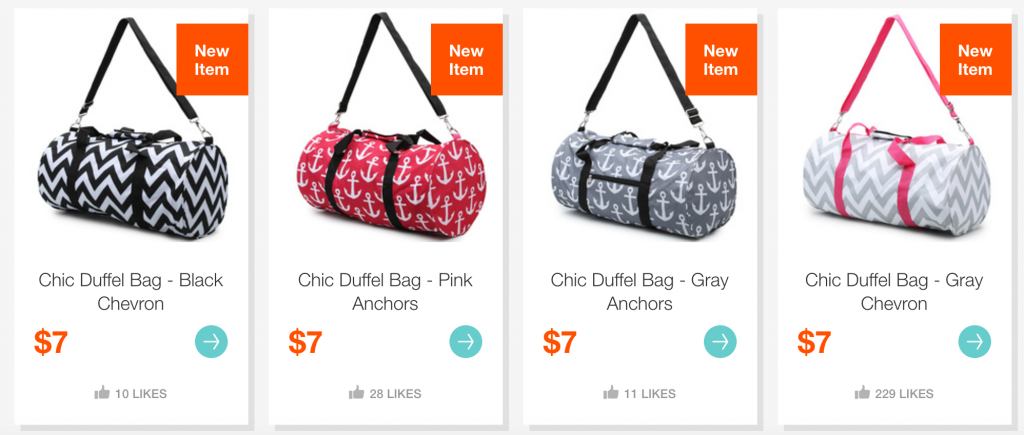 Style In The Bag Today On Hollar! Shop Totes, Travel Bags, Backpacks & More As Low As $3.00!