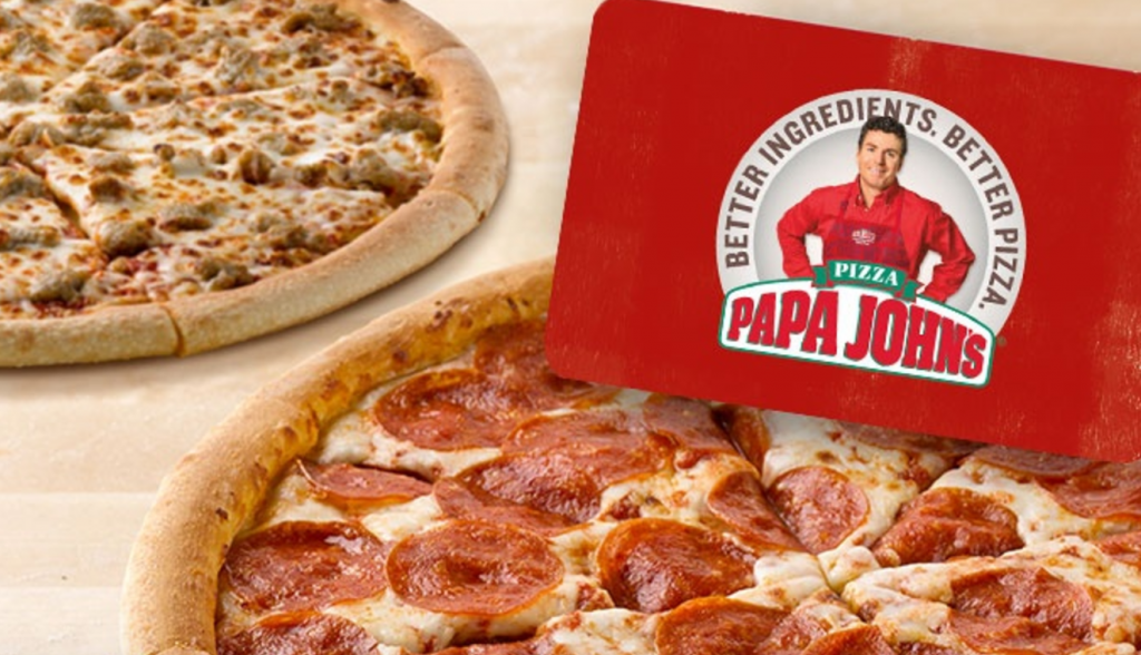 Two Free Large One-Topping Pizzas with Purchase of $25 eGift Card at Papa John’s From Groupon!