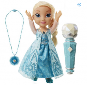 Disney’s Frozen Sing Along Elsa with Bonus Necklace Just $24.91!