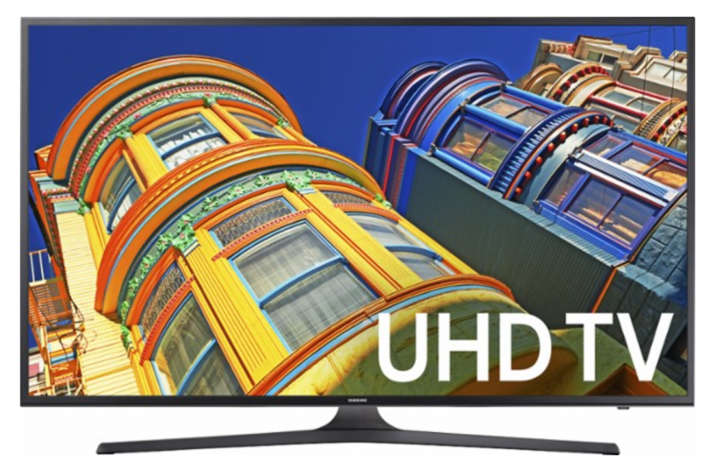 Samsung 40″  LED, 2160p , Smart , 4K Ultra HD TV Just $289.99!