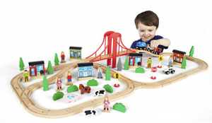 Imaginarium 80+ Piece Mega Train World Just $19.99 & FREE Shipping!