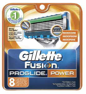 HOT! Gillette Fusion Proglide Power Men’s Razor Blade Refills 8 Count $16.08 Shipped!