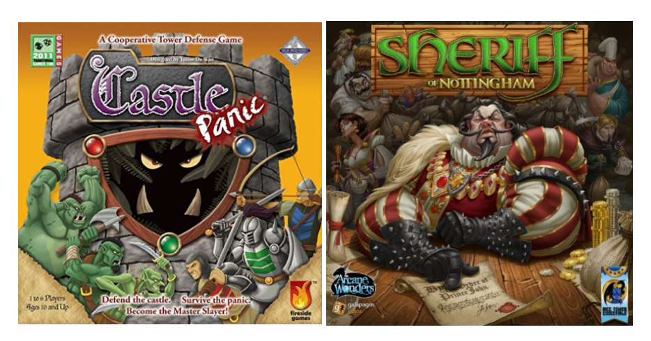 Highly Rated Board Games Sherriff Of Nottingham & Castle Panic Just $22.90!