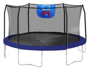 HOT! Skywalker 15-Feet Jump N’ Dunk Trampoline with Safety Enclosure and Basketball Hoop Just $249.99 Today Only!