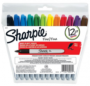 Sharpie Fine Point Permanent Markers In Assorted Colors 12-Count Just $4.53!  Just $0.37 Per Marker!