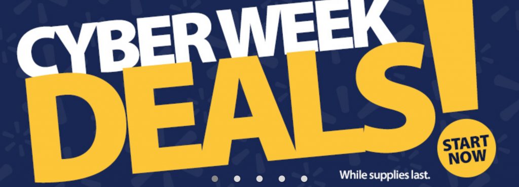 RUN! Cyber Week Deals Live Now At Walmart!