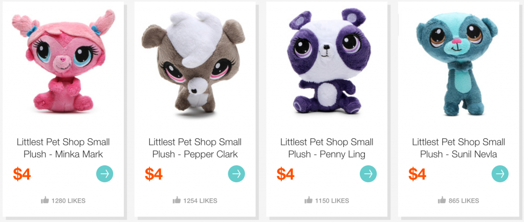 New Inventory Of Plush Toys At Hollar! Prices As Low As $3.00!