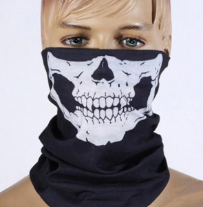 Skull Pattern Cycling Equipment Scarf Windproof Mask Just $2.00!