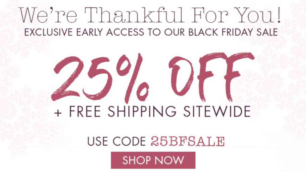 Stila Cosmetics Black Friday Is Live! Take 25% Off Sitewide Plus FREE Shipping!