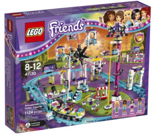 LEGO Friends Amusement Park Roller Coaster Building Kit Just $79.46!