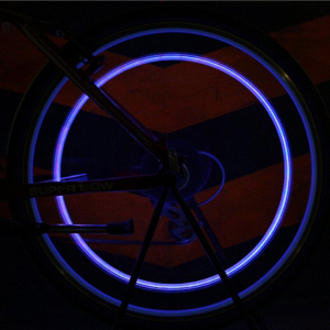 Smart LED Night Riding Colorful Bicycle Wheel Lamp Just $1.10!