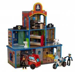 KidKraft Fire Rescue Station Play Set Just $44.80 Today Only!