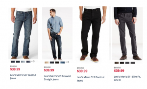 Sears Cyber Monday Deal! Levis For Men Just $39.99!