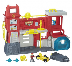 RUN! Playskool Heroes Transformers Rescue Bots Griffin Rock Firehouse Headquarters Just $20.99!