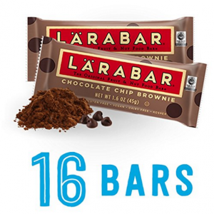 Larabar Gluten Free Snack Bar, Chocolate Chip Brownie 16-Count Just $12.95 Shipped!