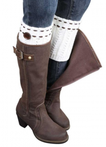 WILLTOO Women Leg Warmer Knit Boot Socks Just $6.55! Awesome Stocking Stuffer!