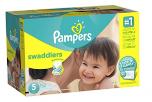 WOW! Amazon Family Members Can Take 45% Off Pampers Swaddlers Size 5 Diapers! 152-Count Is Just $21.84!
