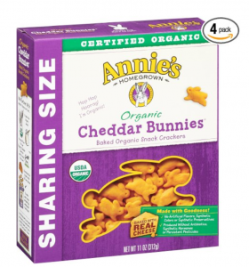 Take 15% Off A Variety Of Annie’s Products! Get The Organic Cheddar Bunnies 4-Pack For Just $7.81!