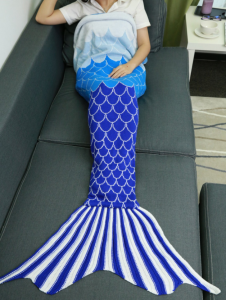 Ombre Color Mermaid Tail Blanket Just $8.50!