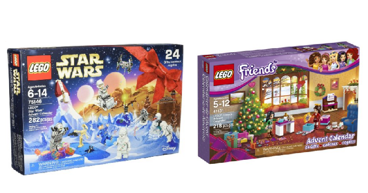 LEGO Star Wars Advent Calendar Only $39.99 OR LEGO Friends Advent Calendar Only $29.88!