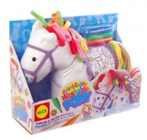 Amazon: ALEX Toys Craft Color and Cuddle Washable Pony Only $9.75! (Reg. $18.50)