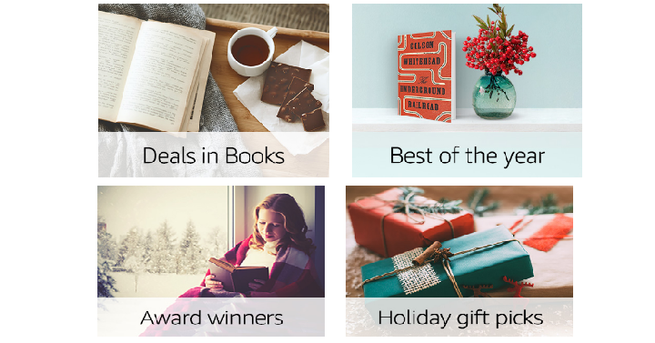 HOT! Amazon: Take $10 off Book Purchases of $25 or more! Books Make Perfect Gifts!