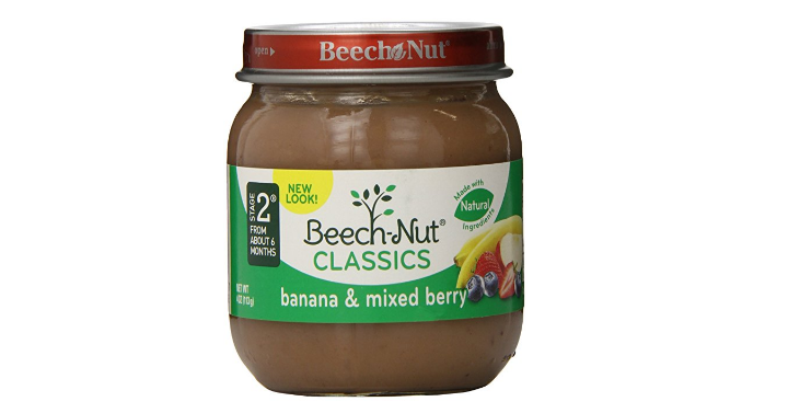 Beech-Nut Stage 2 Banana & Mixed Berry 4oz. (Pack of 10) for only $5.70 Shipped!