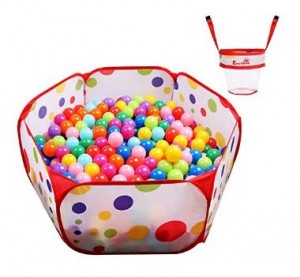Amazon: EocuSun Kids Ball Pit Playpen with Zippered Storage Bag Only $11.99!